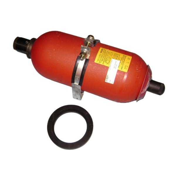 Schwing Accumulator, Nitrogen 6L, heavy-duty hydraulic component, Part #: 10159181.