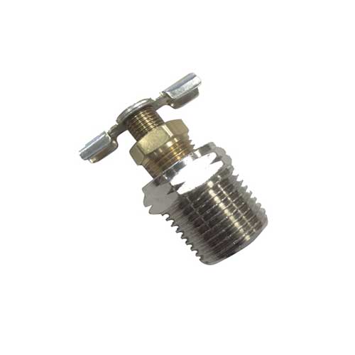 WATER GAUGE DRAIN PETCOCK - Sideview