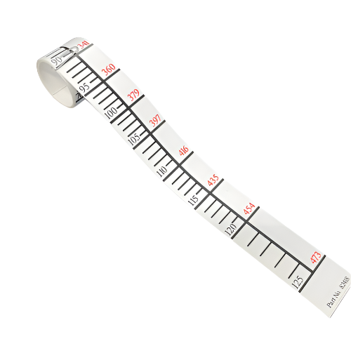 125 Gallon Site Gauge Strip for an easy-to-read, durability, and clarity graduated scale that accurately indicates the amount of liquid in your 125-gallon tank