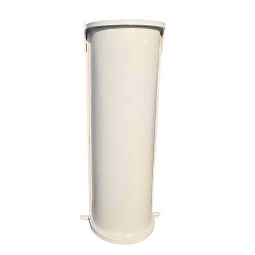 Kimble S02-20138-80LW Extension Chute, Powder Coated White, Lightweight Steel - Back