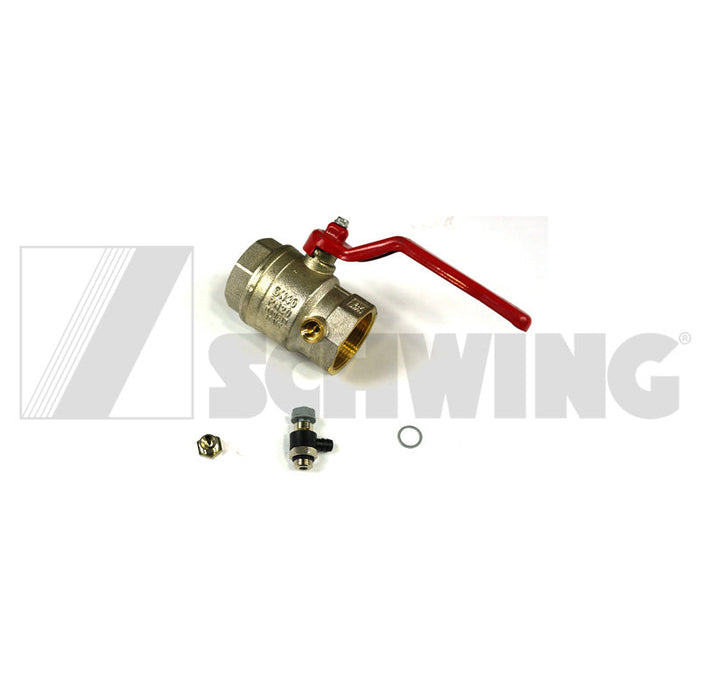 Valve - Water, Ball R 1 1/2", (Q7A02) | Weight: 4 lbs | Brand: SCHWING