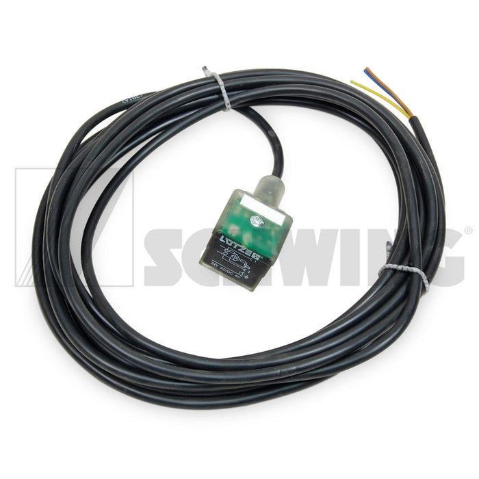 Valve Plug 24V Construction A Led 5M | Weight: 2 lbs | Dimensions: 200 X 180 X 40 MM | Brand: SCHWING