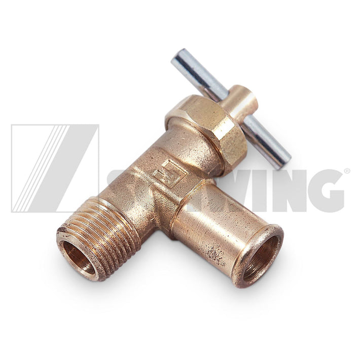 Valve - Truck, 3/8" Npt X 5/8" Hose Barb | Weight: 2 lbs | Dimensions: 24 X 53 X 63 | Brand: SCHWING