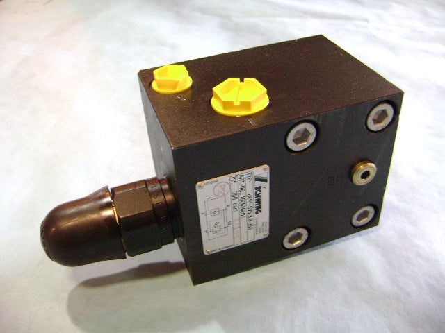 Valve - Hyd, Her-F-Sv6-8.8 350Bar Flan | Weight: 15 lbs | Dimensions: 196MM X 100MM X 93MM | Brand: SCHWING