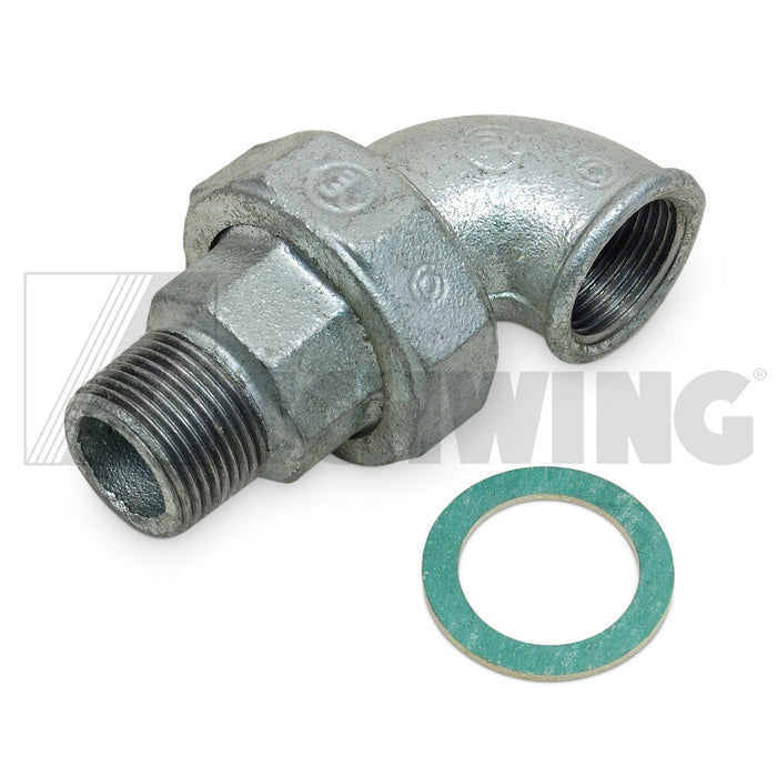 Union Elbow En 10242 Ua2-  3/4-Zn-A | Weight: 2 lbs | Dimensions: 90 X 90 X 50 MM | Brand: SCHWING