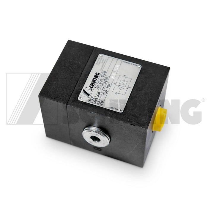 Valve - Hyd, Switching Cpl 2/2 Wege | Weight: 6 lbs | Dimensions: 60 X 70 X 95MM | Brand: SCHWING