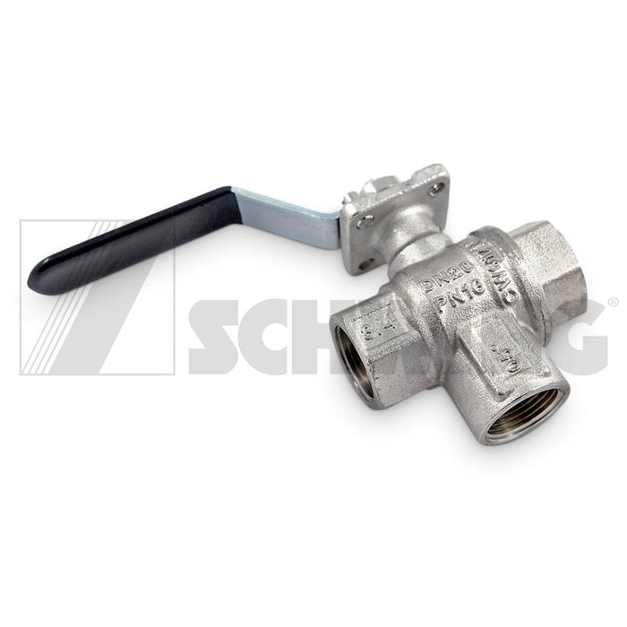 Valve - Water, Ball 3-Way G 3/4 I Dn 20 | Weight: 3 lbs | Dimensions: 45 X 100 X 170MM | Brand: SCHWING
