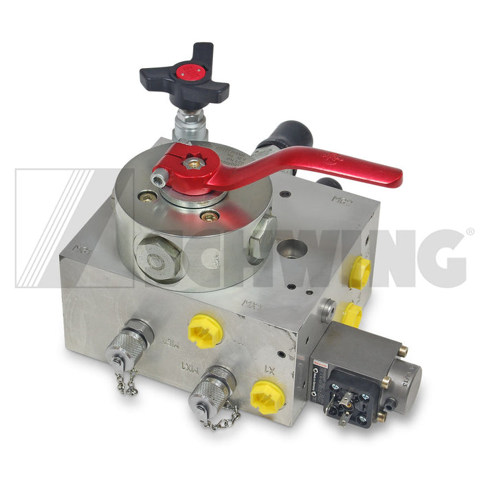 Valve - Hyd, Control Block, Dampener Val | Weight: 17 lbs | Dimensions: 235 X 220 X 170 MM | Brand: SCHWING