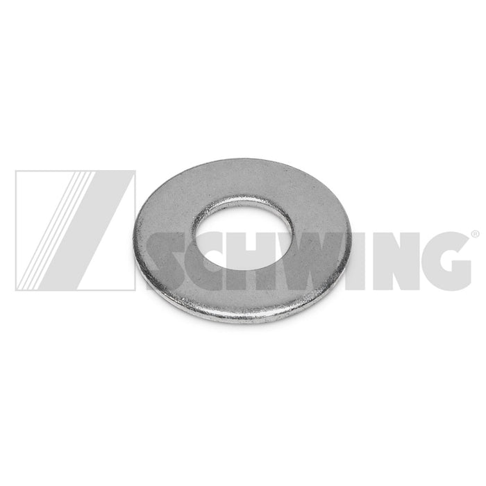 Washer - Flat, 3/8" Low Carbon Uss - Z.P | Weight: 2 lbs | Dimensions: 25 X 25 X 2 | Brand: SCHWING
