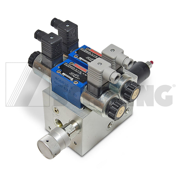 Valve - Hyd, Chute  Ctrl Block Booster | Brand: SCHWING