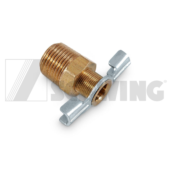 Valve - Water, 3/8" Npt Drain Cock | Weight: 2 lbs | Dimensions: 15 X 30 X 41MM | Brand: SCHWING