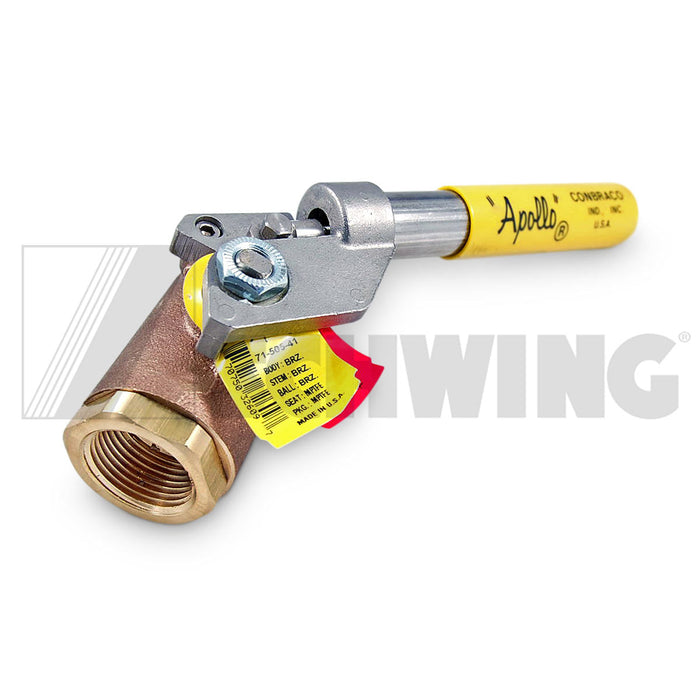 Valve - Water, Ball, Spring Return X 1" | Weight: 4 lbs | Dimensions: 70 X 75 X 232MM | Brand: SCHWING