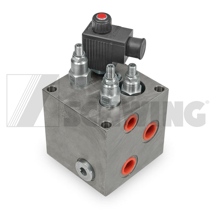Valve - Hyd, Manifold Accumulator | Weight: 17 lbs | Dimensions: 110X110X175MM | Brand: SCHWING