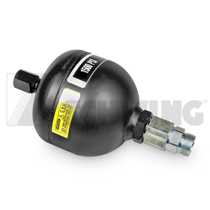 Accumulator - Hydraulic, 1 Qt, P-305,103 | Weight: 11 lbs | Dimensions: 133 X 133 X 270MM | Brand: SCHWING