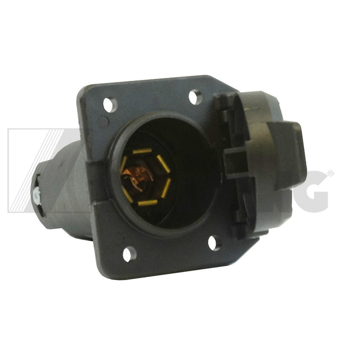 Adapter - 7 Pole Rv Vehicle End Connectr | Weight: 1 lbs | Brand: SCHWING